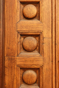 Close-up of wooden door