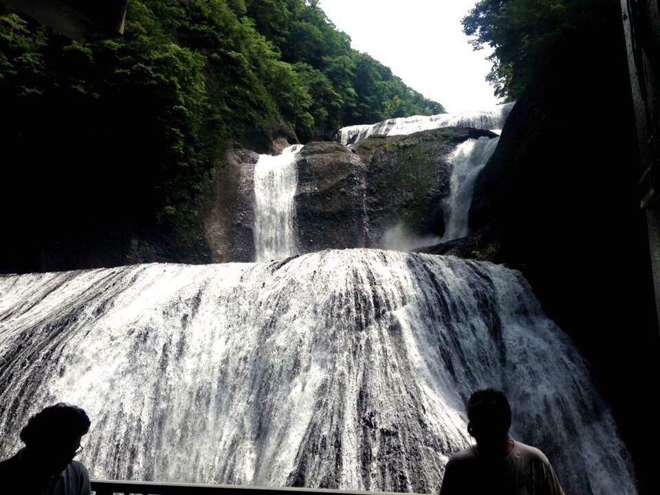 SCENIC VIEW OF WATERFALL