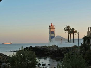 Lighthouse on the coast