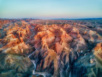 Aerial view of landscape