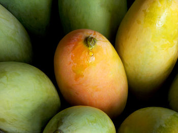 Full frame shot of oranges