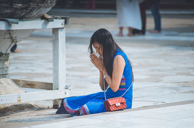 Woman in traditional clothing