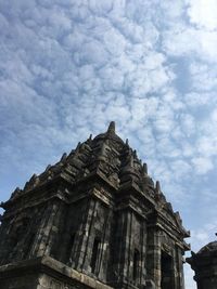 Low angle view of historical building against sky