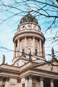 Low angle view of historical building