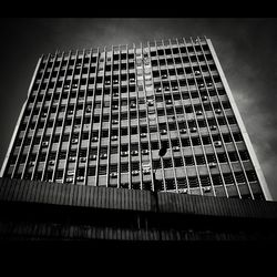 Low angle view of modern building