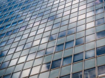 Low angle view of modern building