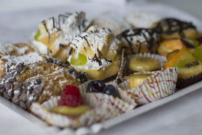 Close-up of food in plate