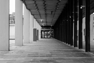 Walkway leading towards entrance of theater