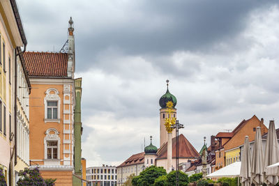 Former jesuit church in straubing city center, germany