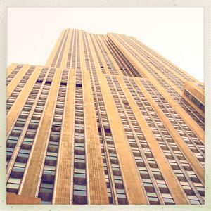 Low angle view of modern building