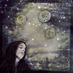 Reflection of trees in water