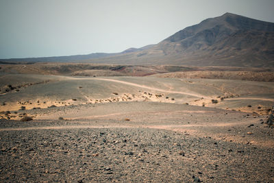 Scenic view of mountains