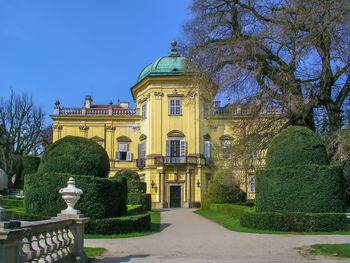 Buchlovice castle is a chateau in buchlovice in the zlín region of the czech republic