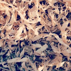 Full frame shot of dry leaves