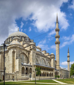 The suleymaniye mosque is an ottoman imperial mosque located on the third hill of istanbul, turkey