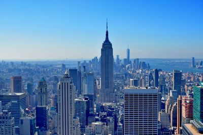 Aerial view of cityscape