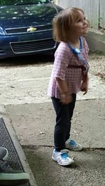 Full length of young woman