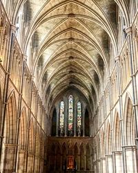 Interior of cathedral