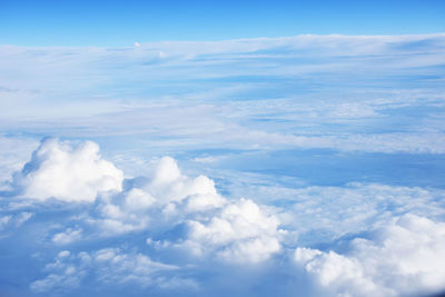 Low angle view of clouds in sky