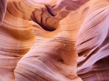 Full frame shot of rock formations