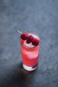 Close-up of drink on table