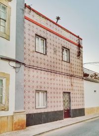 Low angle view of building against sky