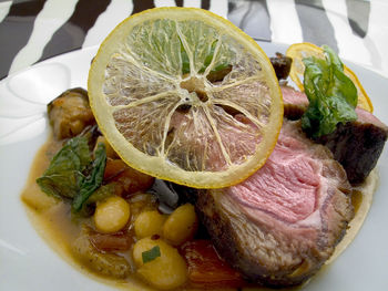 Close-up of food
