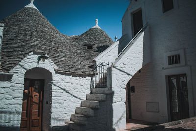 Low angle view of buildings against sky