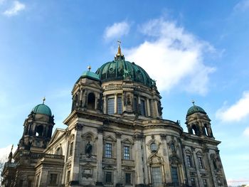 Low angle view of a church