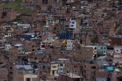 Full frame shot of crowded city