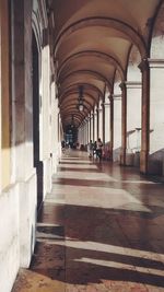 Corridor of building