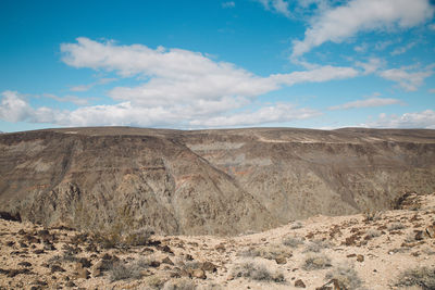 Panoramic view of landscape against sky