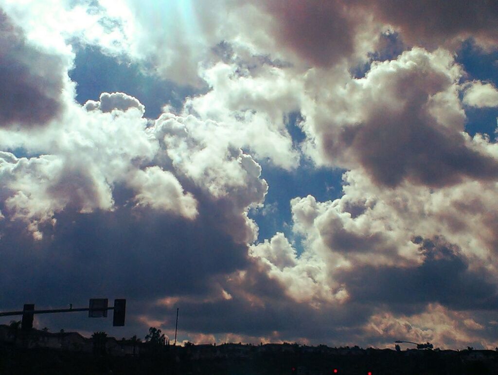 sky, cloud - sky, cloudy, weather, building exterior, silhouette, storm cloud, overcast, built structure, cloud, architecture, cloudscape, dramatic sky, beauty in nature, nature, scenics, sunset, low angle view, dusk, atmospheric mood