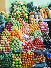 Full frame shot of vegetables for sale