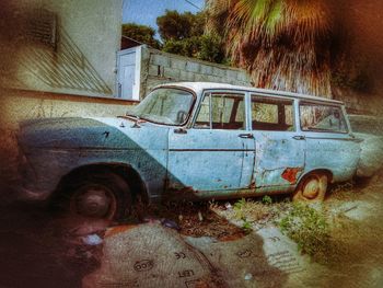 Old rusty door