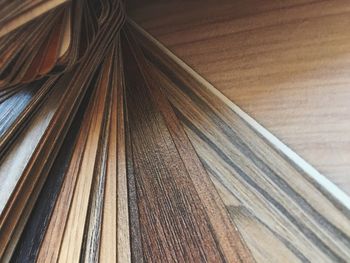 Low angle view of blinds