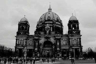 Low angle view of cathedral against sky