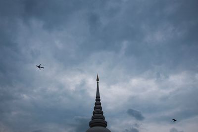 Low angle view of sky