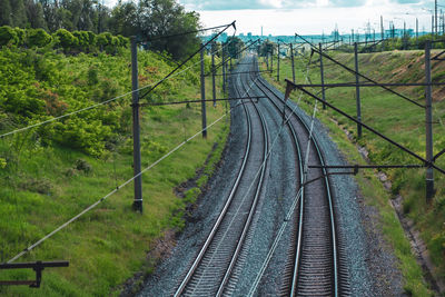 Railroad tracks