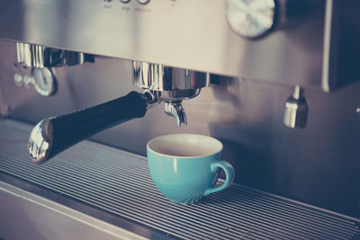 Close-up of coffee cup