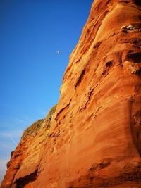 Low angle view of a mountain