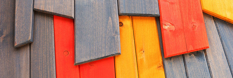 Close-up of closed door of building