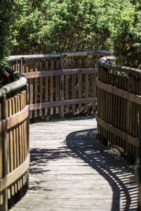 Footbridge over water