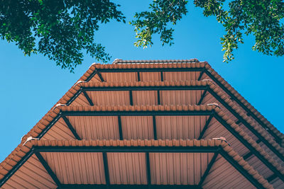 Low angle view of building against sky