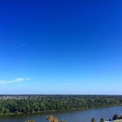 Scenic view of calm lake