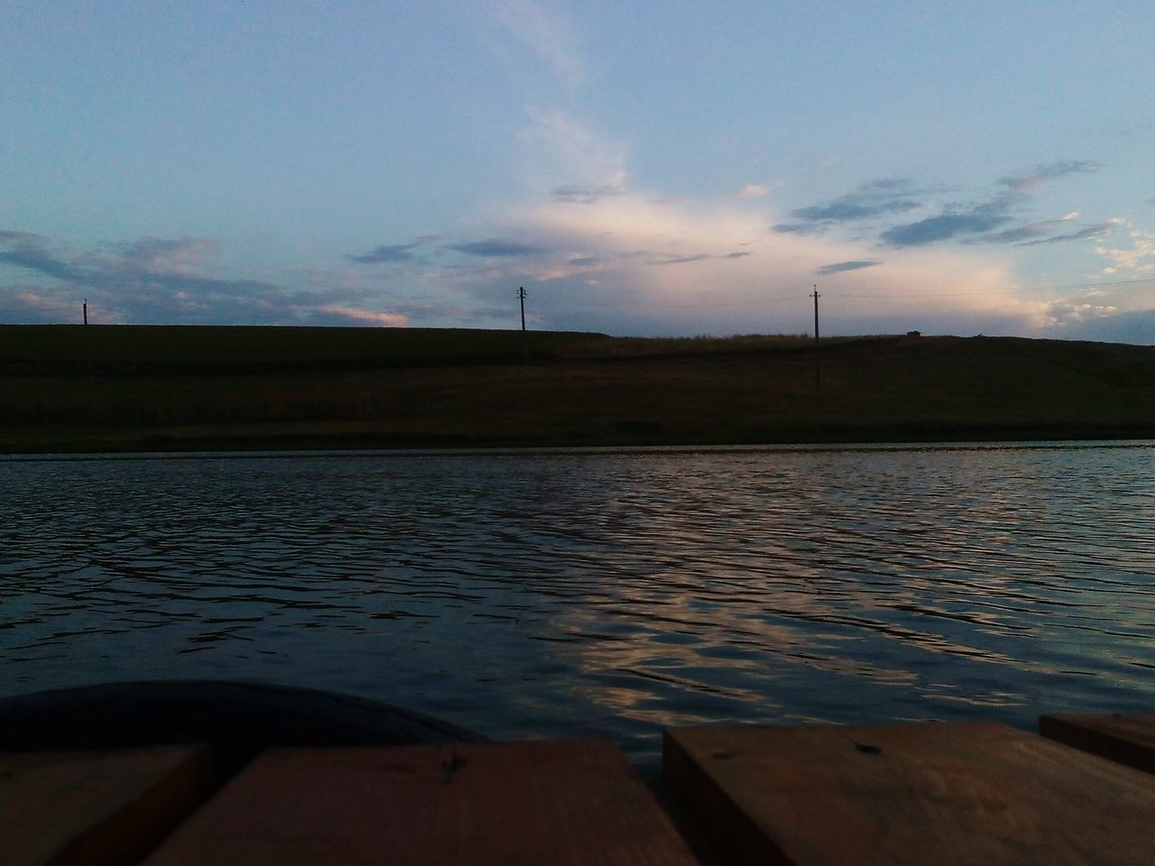 SCENIC VIEW OF SEA AGAINST SUNSET SKY