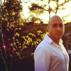 Portrait of young woman