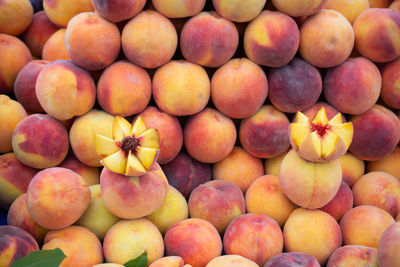 Full frame shot of apples