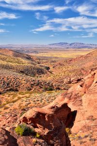 Sandstone formations bone wash elephant arch red cliffs national desert reserve saint george, utah