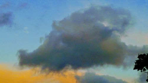 Low angle view of sky